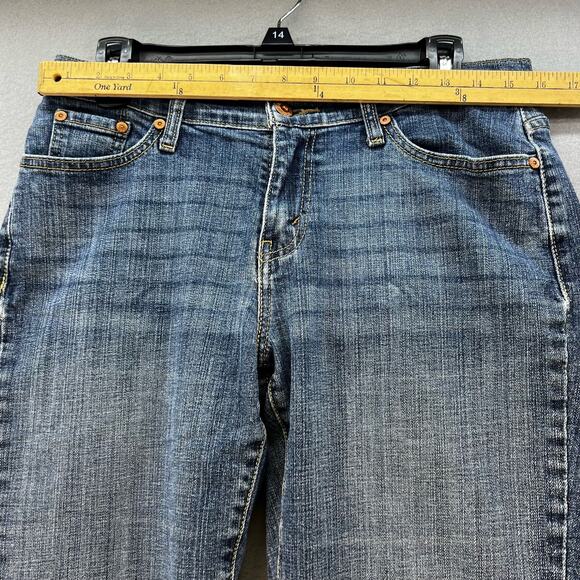 Levi's 529 Jeans Women's 31x30 (12) Blue Curvy Boot Cut Preppy Normcore - Picture 4 of 15